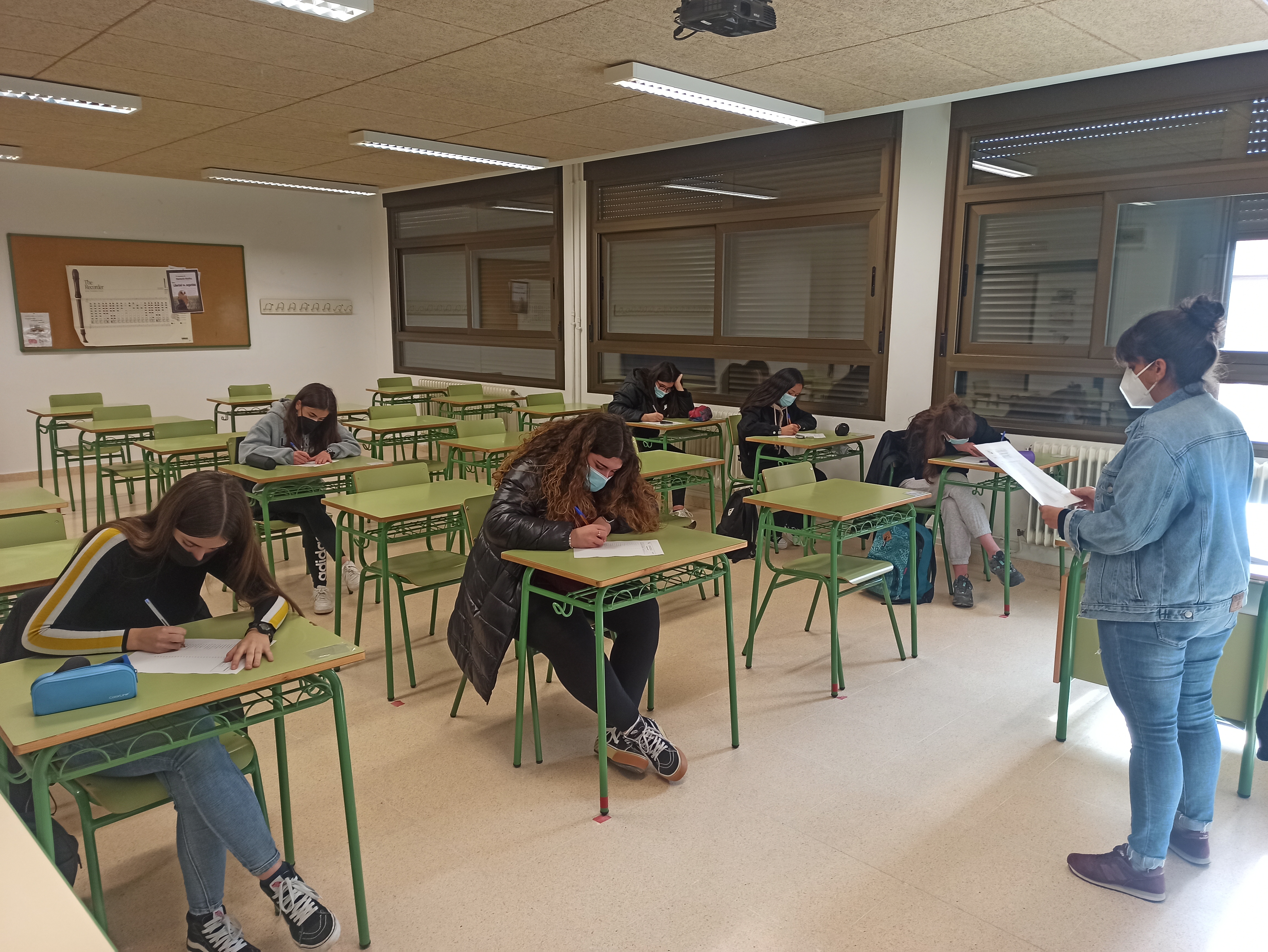 I Concurso de Ortografía en el Instituto Valle del Ebro